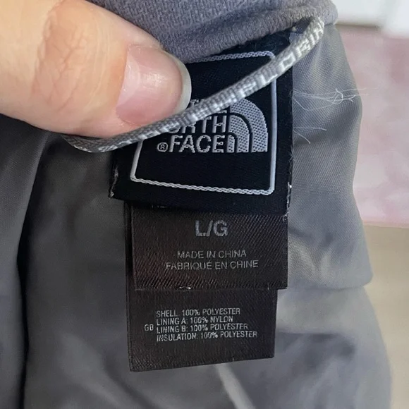 The North Face Green Zip Up Jacket - Size Large - Picture 4 of 4